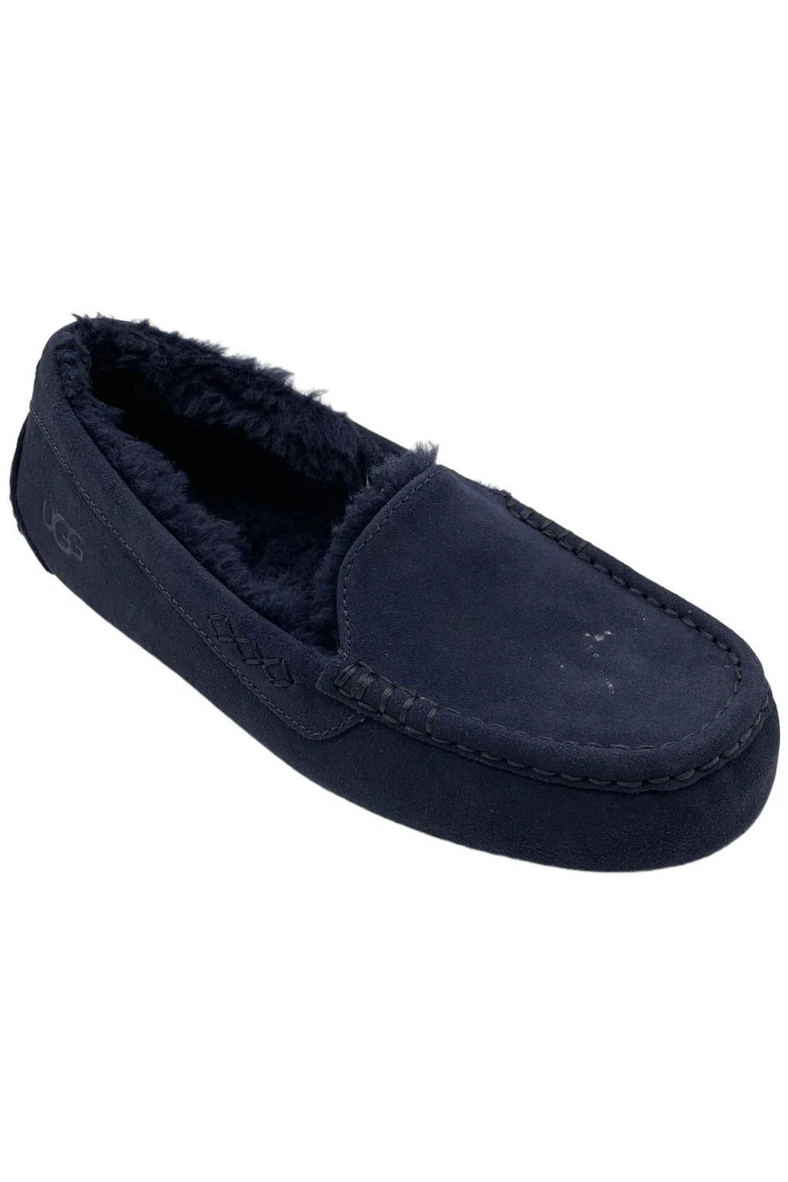 UGG Women's Ansley Moccasin Slippers Dark Indigo - Medium